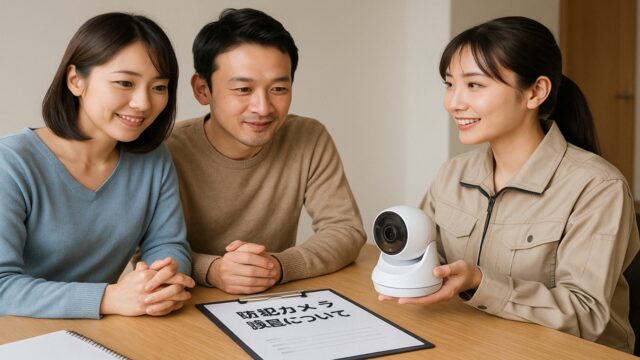 音声録音機能が活用された防犯シーン。商業施設での万引き防止や公共スペースでのトラブル解決の例